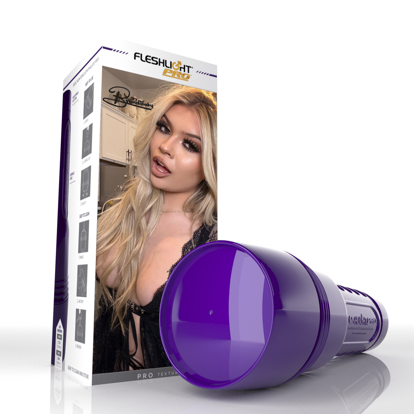 Brandi Baby's Sloppy Toppy Fleshlight