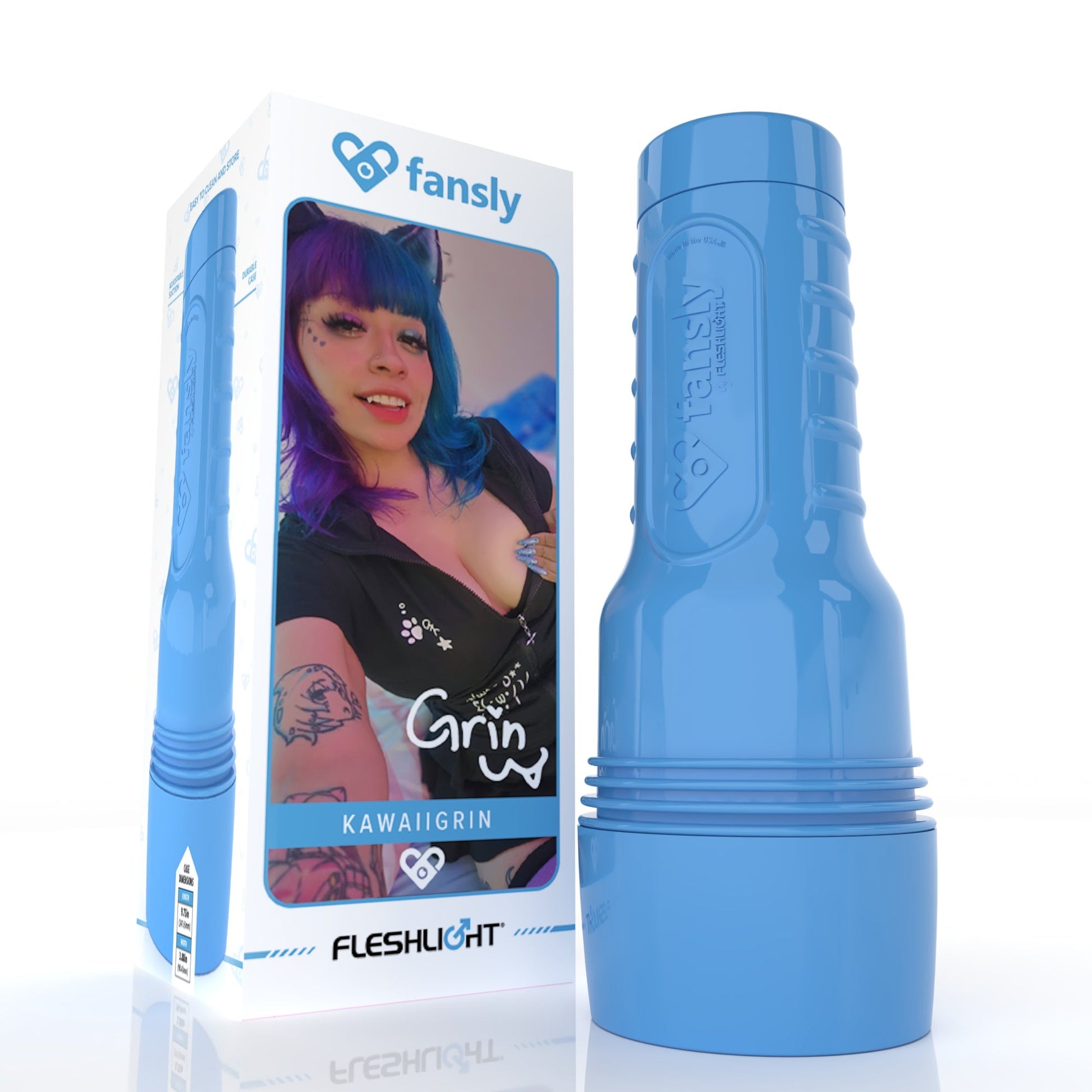 KawaiiGrin Lady Fansly Fleshlight: Fox Girl Fuck Toy :3 Exclusive Lady With Case Fleshlight